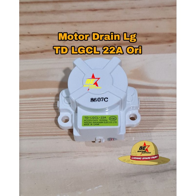 Motor Drain LG TD LGCL 22A LG2 Drain Motor Mesin Cuci LG NAKAGAWA