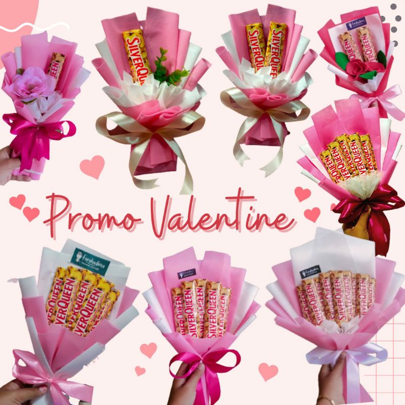 

PROMO !!! READY STOCK BUKET COKLAT MIX BUNGA | BUKET VALENTINE | KADO VALENTINE