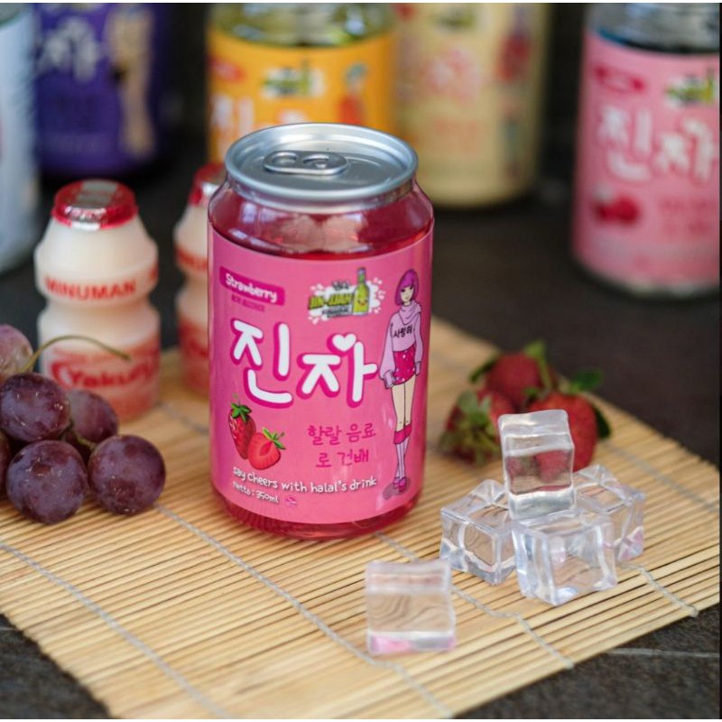 

SOJU JINJJAH.INDONESIA "STRAWBERRY" KALENG