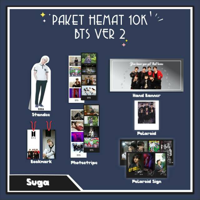 PAKET HEMAT 10K  BTS VER.2