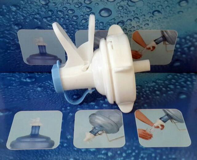 Kran galon dispenser air minum mineral aqua cleo club flow kangen water / waters faucet multifungsi