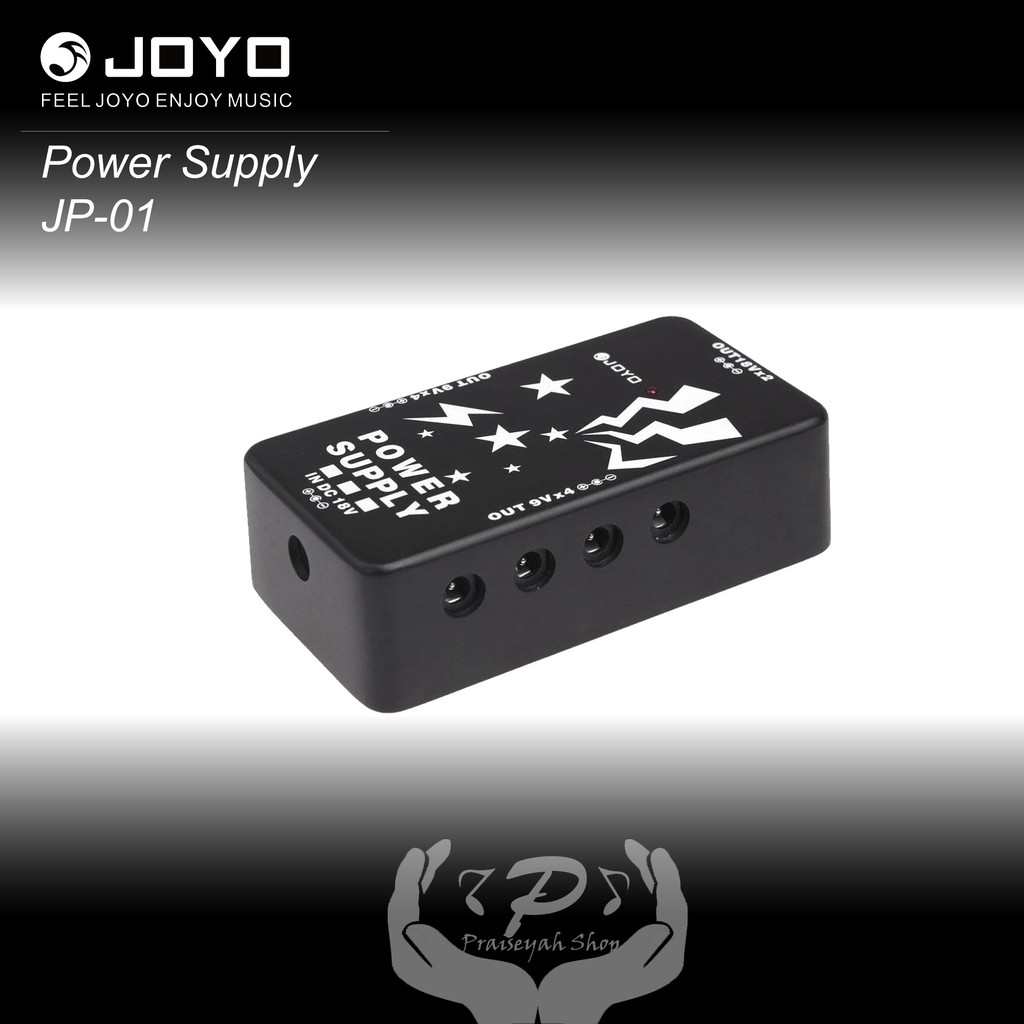 Multi Power Supply Adaptor Joyo 10 Output Effect Gitar Adapter Efek JP 01