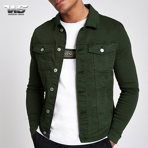 JAKET JEANS PRIA JAKET LEVI SMTH COWOK POLOS JUMBO SLIMFIT STRETCH SOFT JEANS TEBAL JAKET JINS DENIM