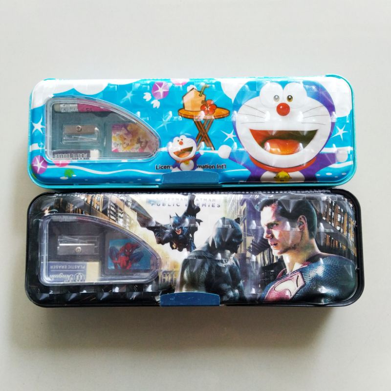 

tempat pensil + set alat tulis