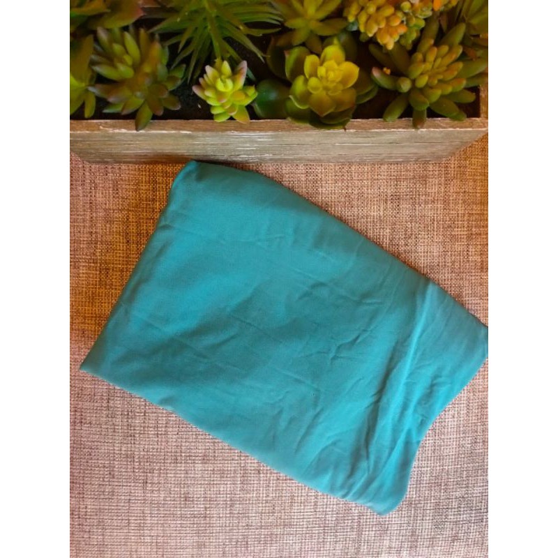 BERGO REMPEL LIST | ORIGINAL | AZZURASCARF | BERGO | HIJAB INSTAN | BERGO CANTIK | BERGO JUMBO-Hijau toska