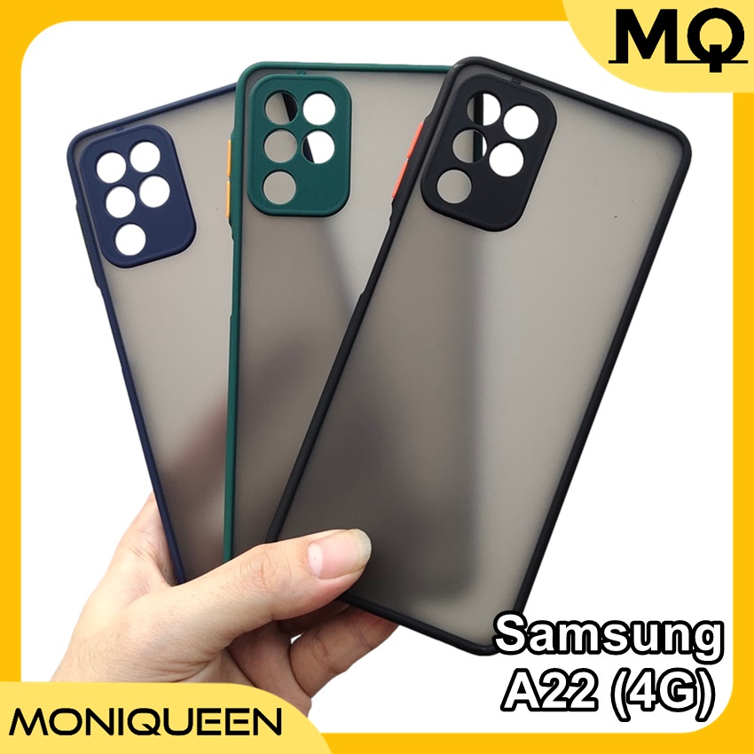 Hybrid Aero Case Samsung A10S A20S A50S A21S A70S A51 A11 M11 A01 CORE Lens Camera Cover Soft Case-Samsung A22 (4G)