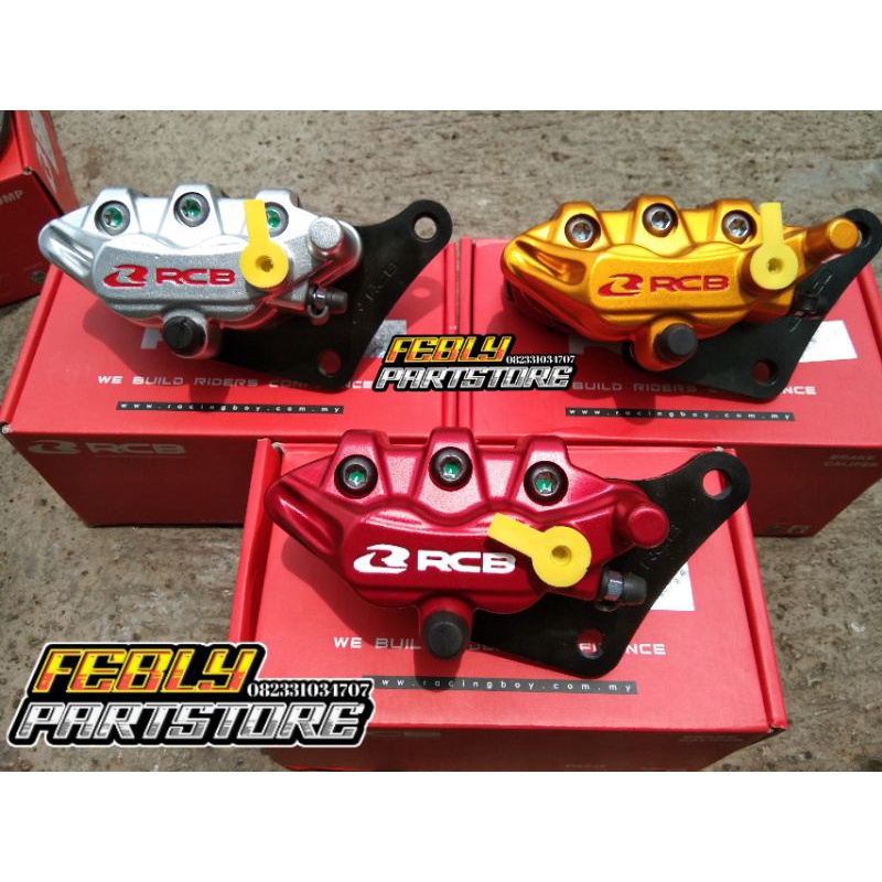 KALIPER RCB S SERIES NMAX ORIGINAL CALIPER DEPAN RCB XMAX CALIPER RCB S SERIES PNP YMAHA NMAX KALIPE