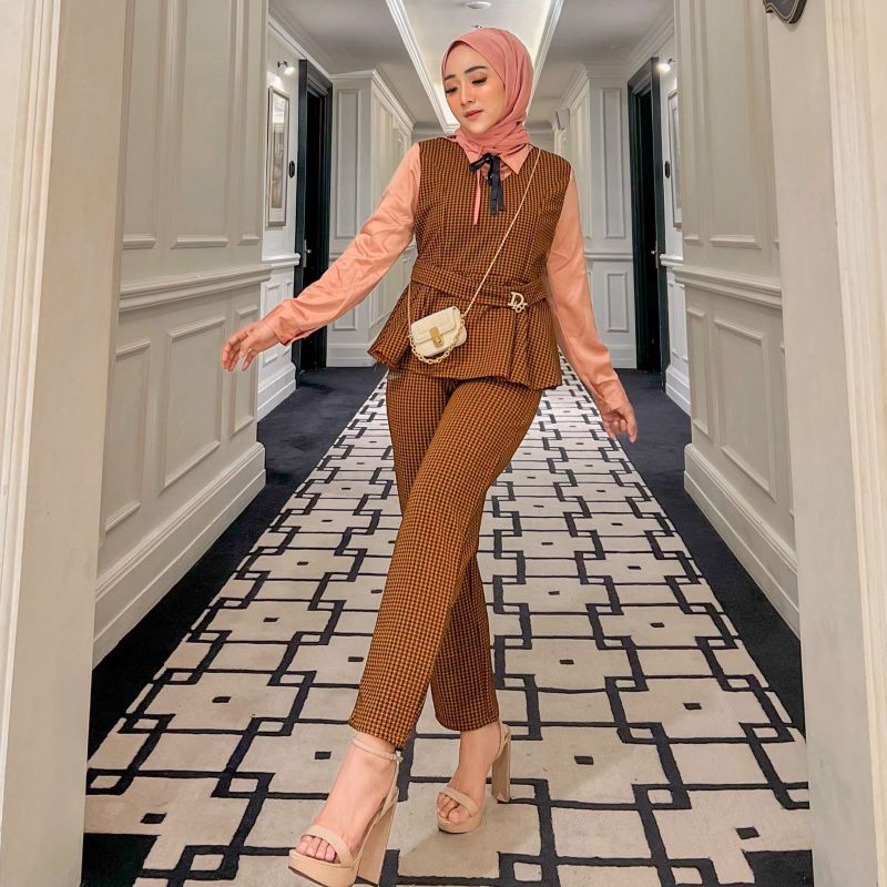 Dyora Set Ori Nada Gisella || Setelan Wanita free Bros Dior-5