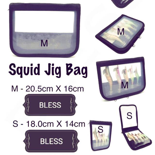 SQUID JIG BAG &quot;BLESS&quot;   Size S