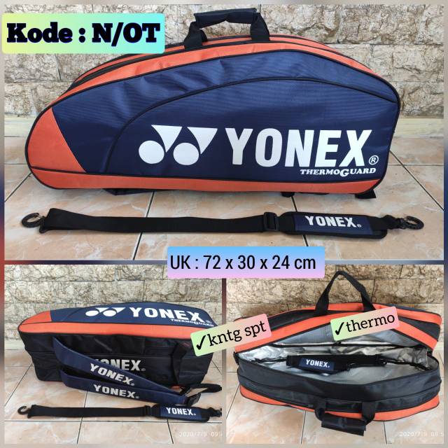 Tas badminton R3 Yonex w/ thermoguard | Shopee Indonesia