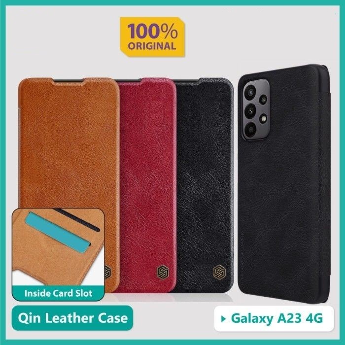 NILLKIN QIN Samsung Galaxy A23 4G Leather Flip