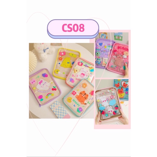 sarung tas ipad bear korea style unicorn tablet bag case ipad 11 / 7 / laptop CS01 CS03 CS04 CS05 milkjoy Cute bear Candy bear sleeve ipad