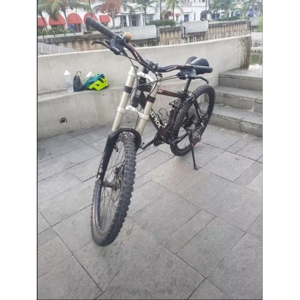 sepeda mtb downhill united patrol fullsus