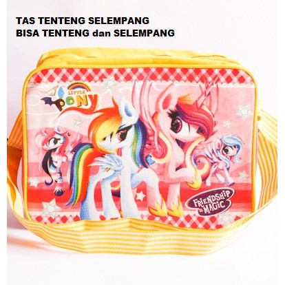 Tas Anak Untuk Souvenir Ulang Tahun / Ultah Tenteng Slempang dan Oval 3in1 (tenteng slempang dan ransel)