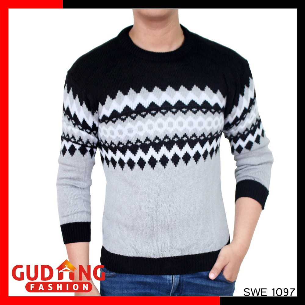 Baju Sweater Rajutan Pria - SWE 1097