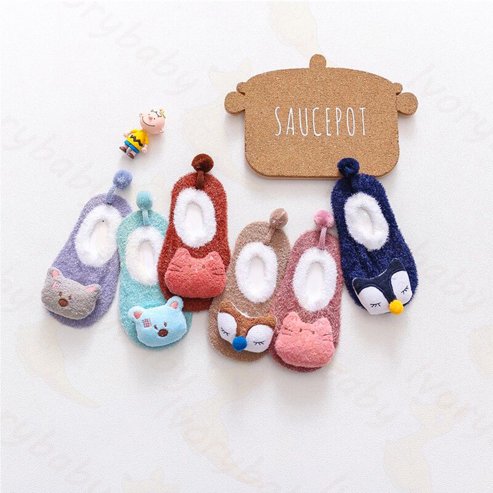 Ivorybaby Kaus kaki bayi lembut baby shoes kaos kaki anak bahan katun