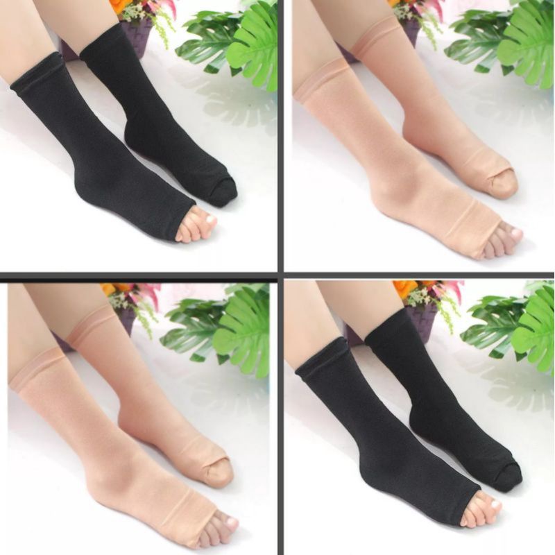 Kaos Kaki Wudhu Muslimah Nylon Lembut || Kaos Kaki Wanita