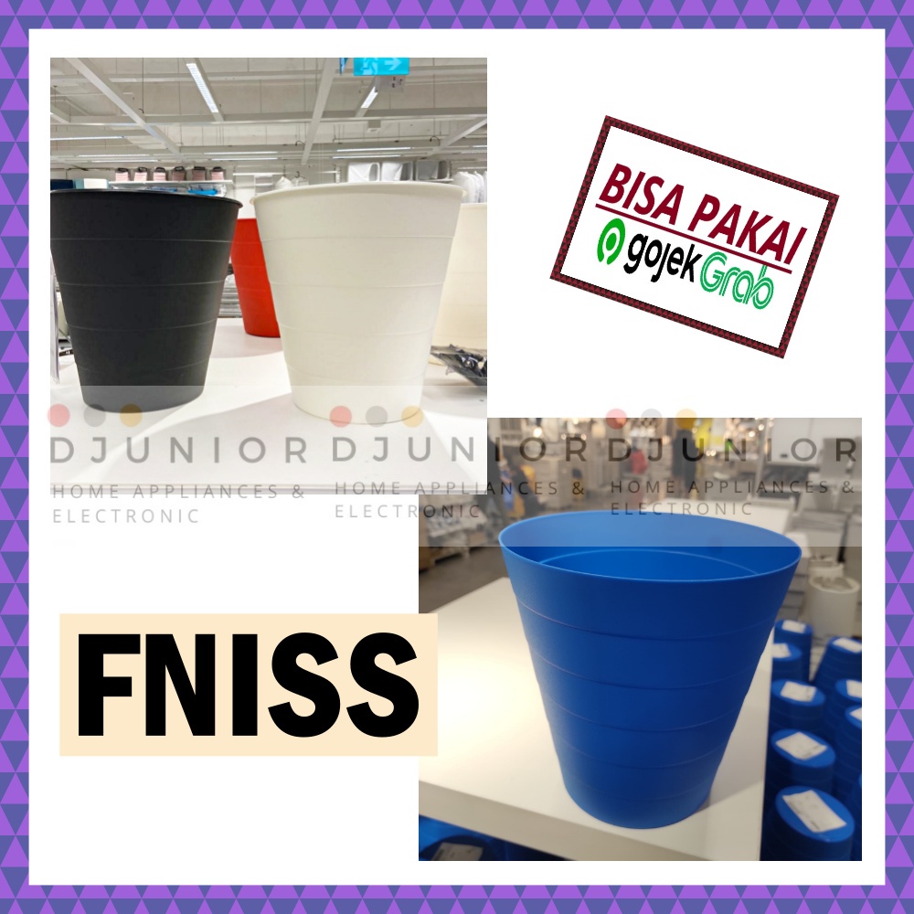 FNISS TEMPAT SAMPAH PLASTIK / TONG KERANJANG SAMPAH / WASTE BIN - LIVIN