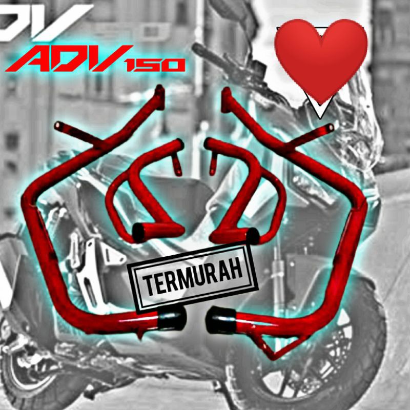 Crashbar ADV 150 Honda ADV Full samping depan body protector adv