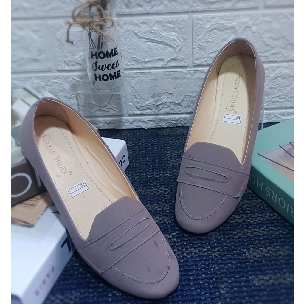 BIG SALE RAMADHAN FOTO ASLI FLATSHOES WANITA HRN 022