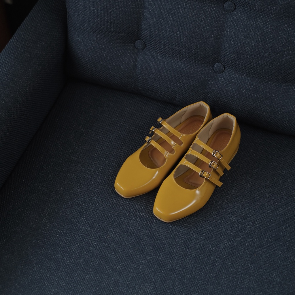 BRSHOES X NISACOOKIE KAMALA Shoes Sepatu Marry Jane Wanita Korean Look 2cm
