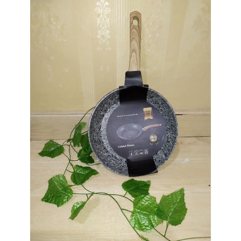 Penggorengan Granite Pan Golden Label Fry pan 24 cm Anti Lengket