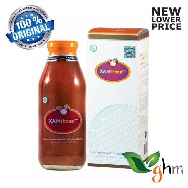 ( Asli 100% ) XAMTHONE PLUS EKSTRAK KULIT MANGGIS | sari kulit manggis, mangostana