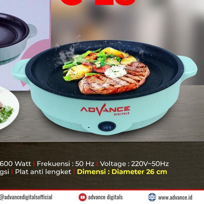 ➹ Panci Elektrik / Panci listrik Multifungsi ADVANCE C 28 Cooker ♗