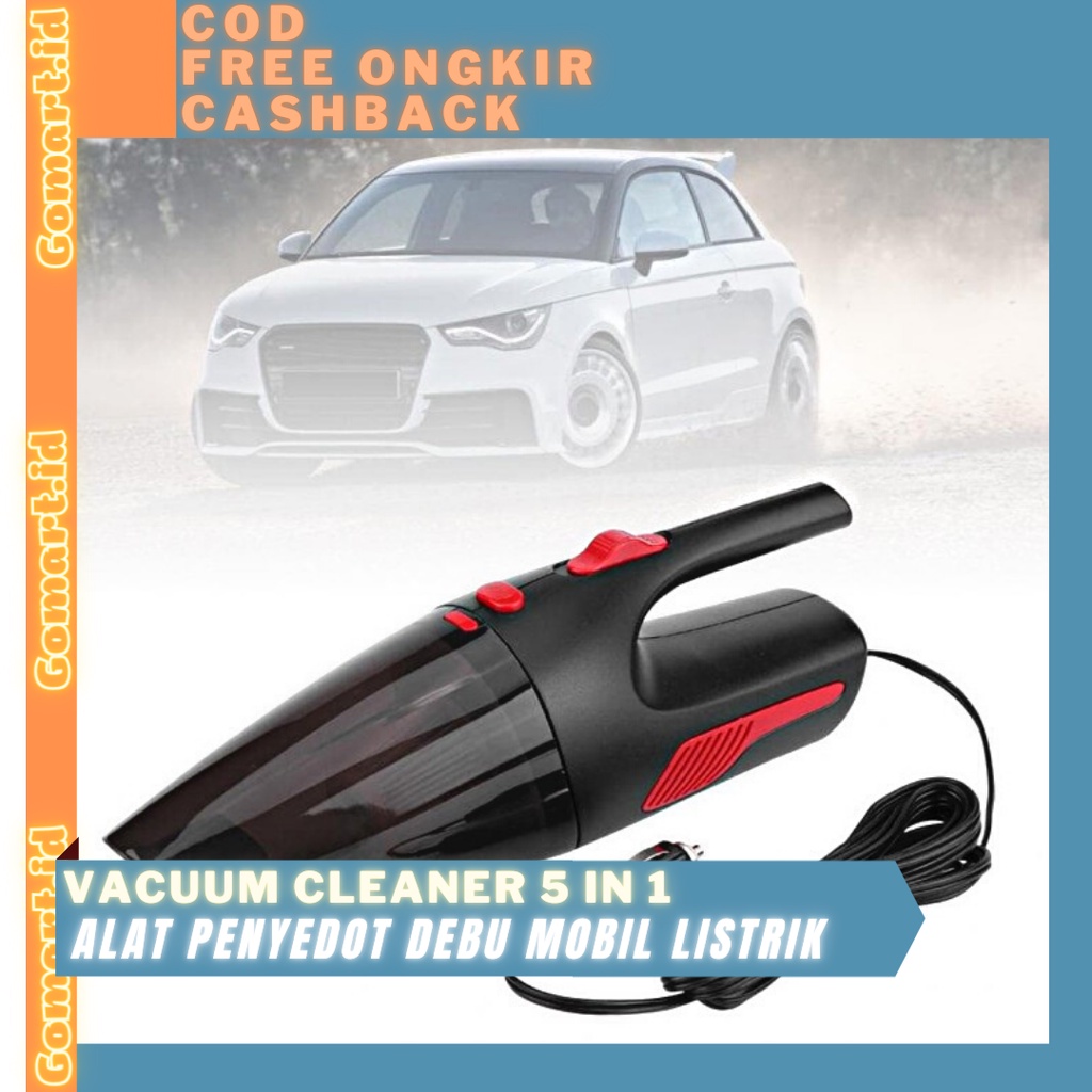 Vakum Cleaner Mobil Car Portable - Alat Penyedot Debu Mobil Listrik 12V 120W Otomotif