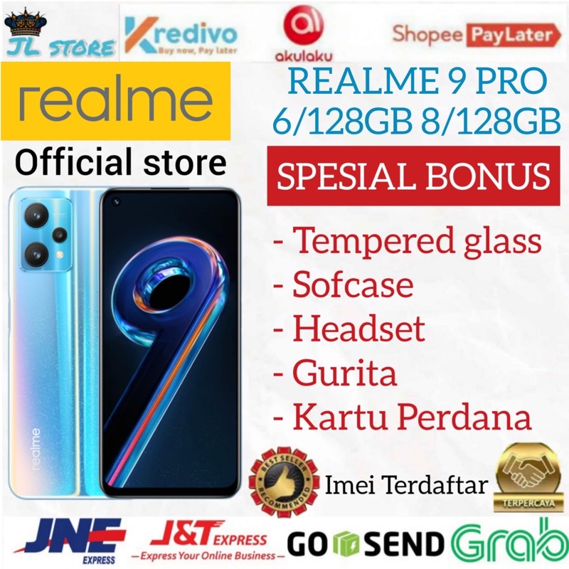 REALME 9 PRO 5G RAM 8GB 128GB 6/128GB GARANSI RESMI REALME INDONESIA