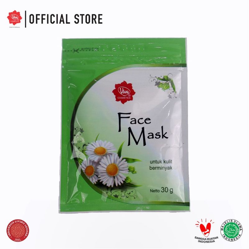 Viva Face Mask 30g (Masker Bubuk Sachet)