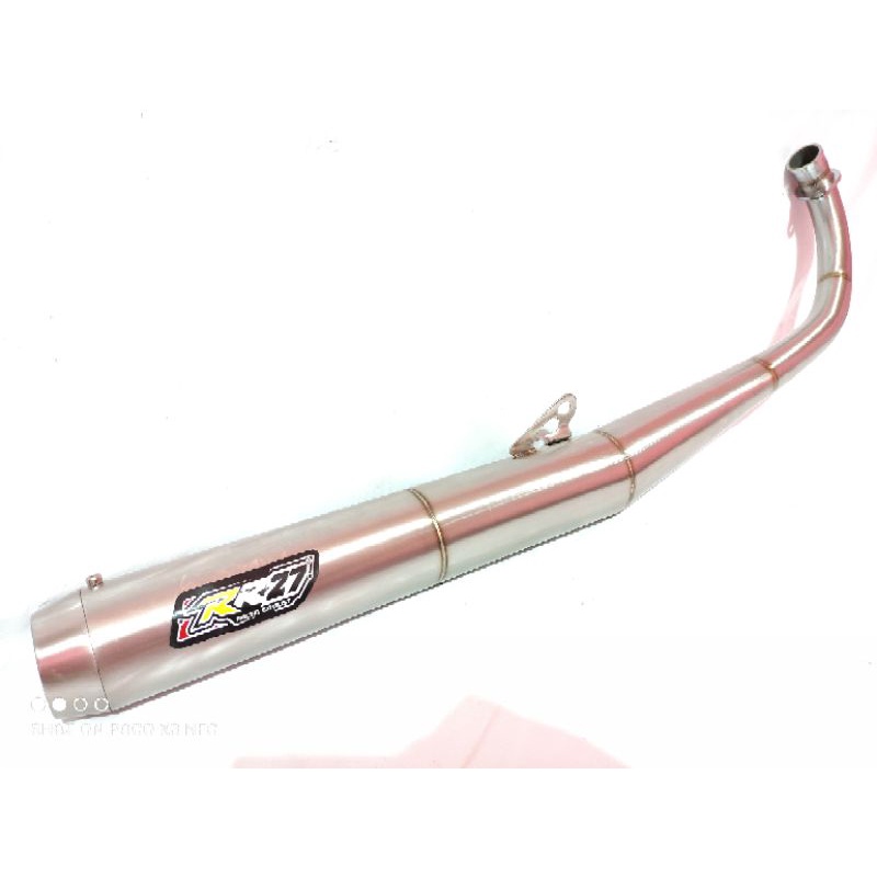 Knalpot King Standar Racing Stainless Terbaik Super Garing Istimewa RR27 EXHAUST // rx king rxz Rxk 