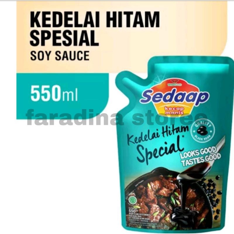 

KECAP SEDAP SPESIAL KEDELAI HITAM 550ML