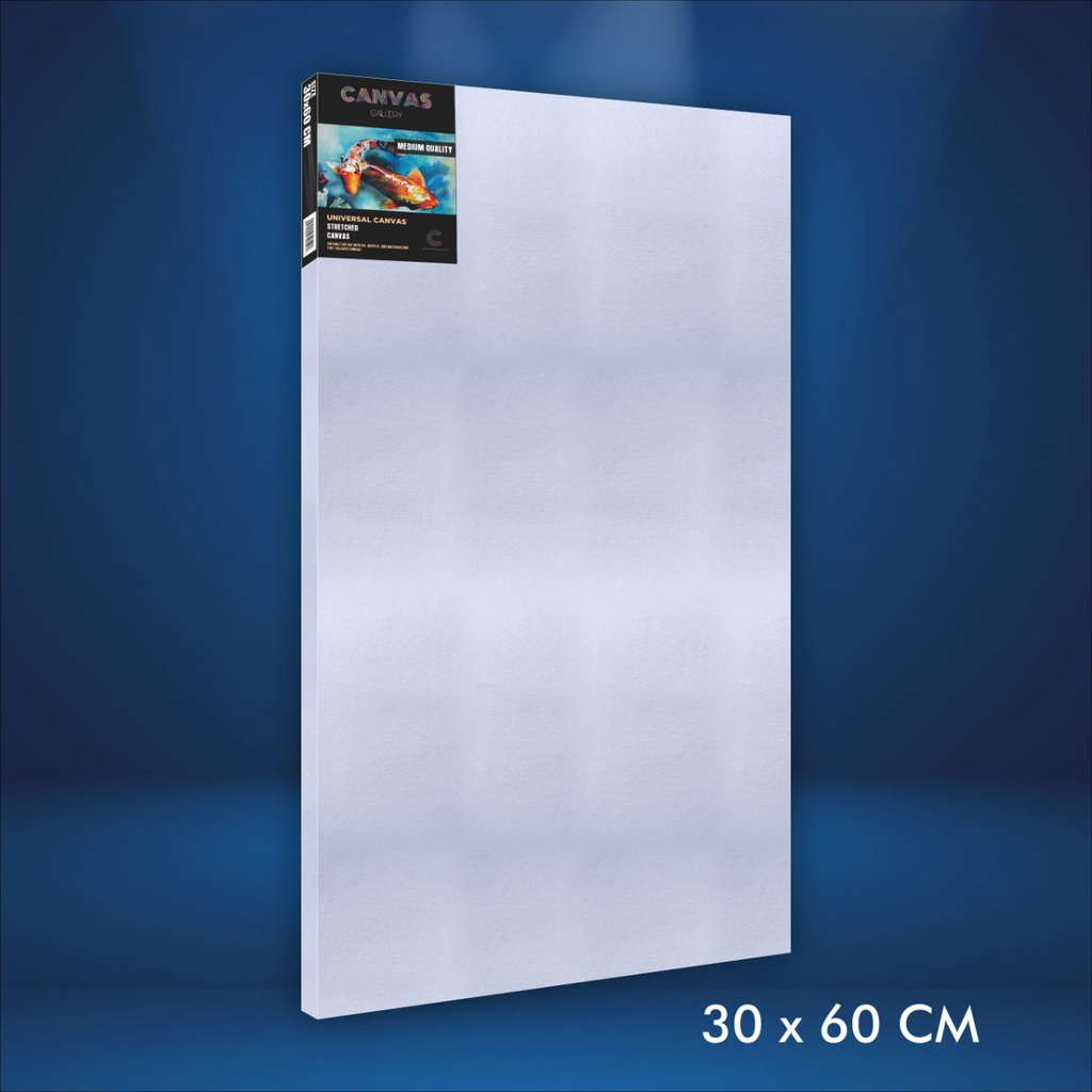 

KANVAS LUKIS 30X60 CM / WATER COLOR CANVAS / WHITE CANVAS / KANVAS / CANVAS - MEDIUM QUALITY