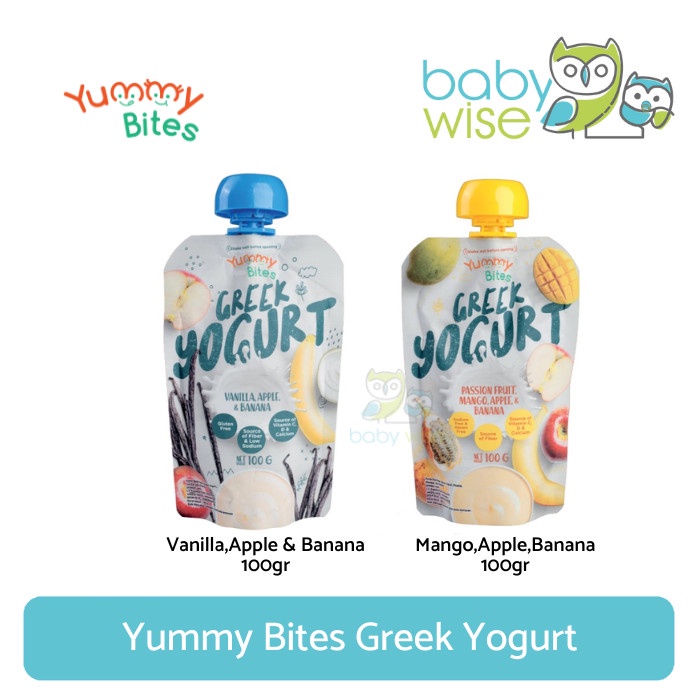 Yummy Bites Greek Yogurt 100gr