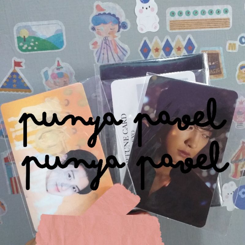 [OFFICIAL] BONUS POSTER EXO CHANYEOL PC Photocards Exploration Merchandise Konser murah original