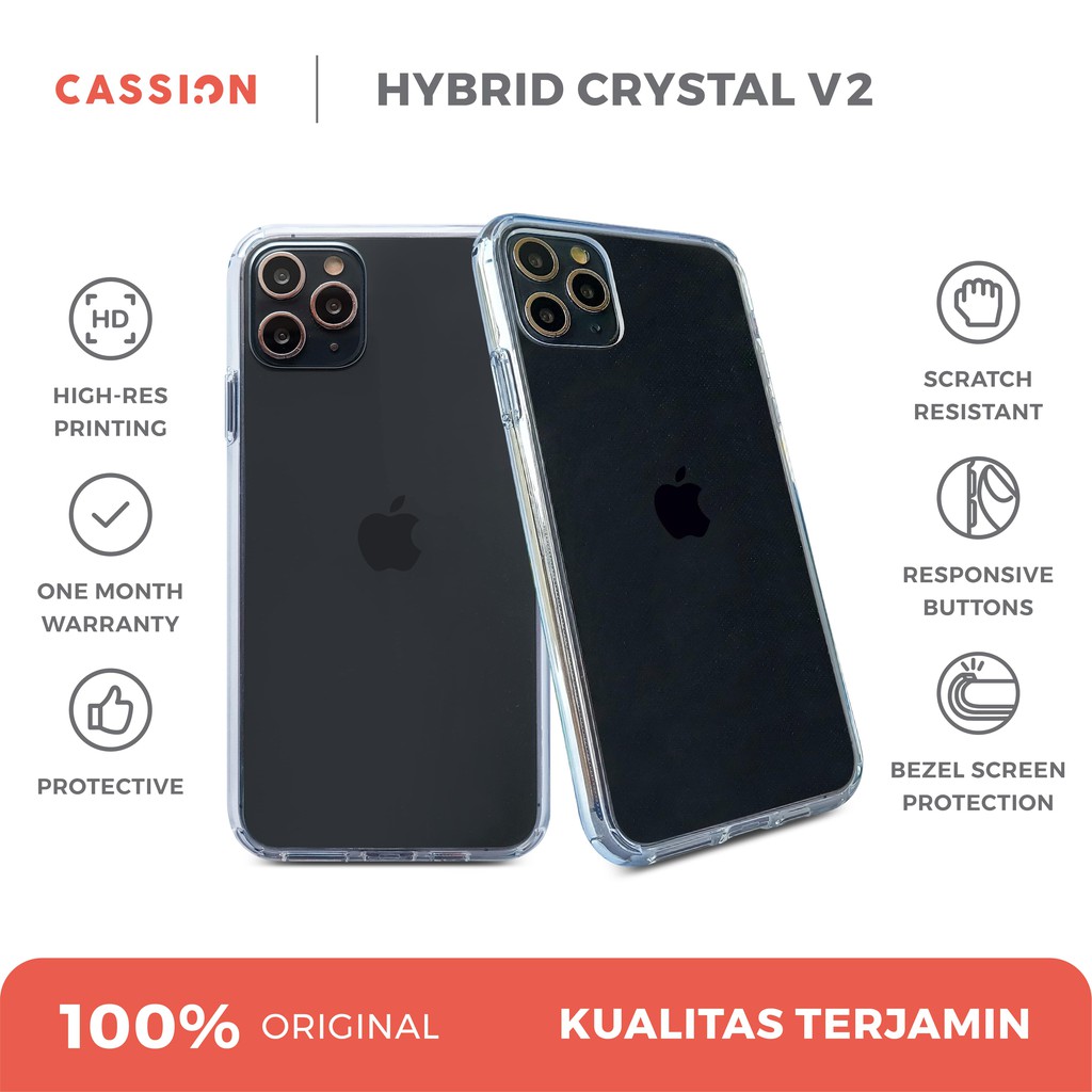 Cassion Premium Hybrid Crystal Case for Samsung A50 / A70 / A51 / A71