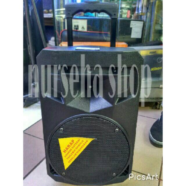 Portable meeting wireles speaker Linkmaster 8 inchi