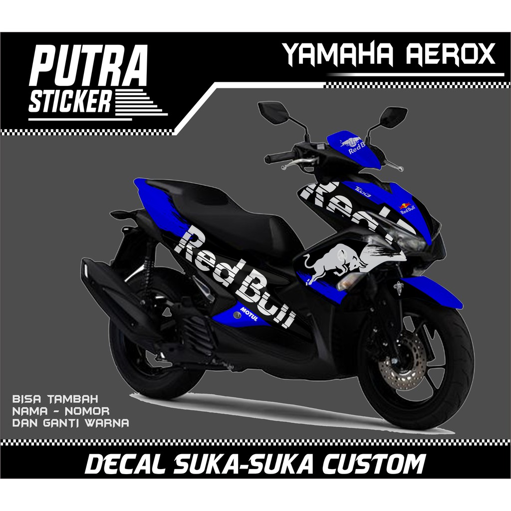Sticker Aerox 155 Full Body, Decal Sticker Aerox 155