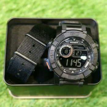 jam tangan pria eiger19895441 watch autodromo black 5441 ori