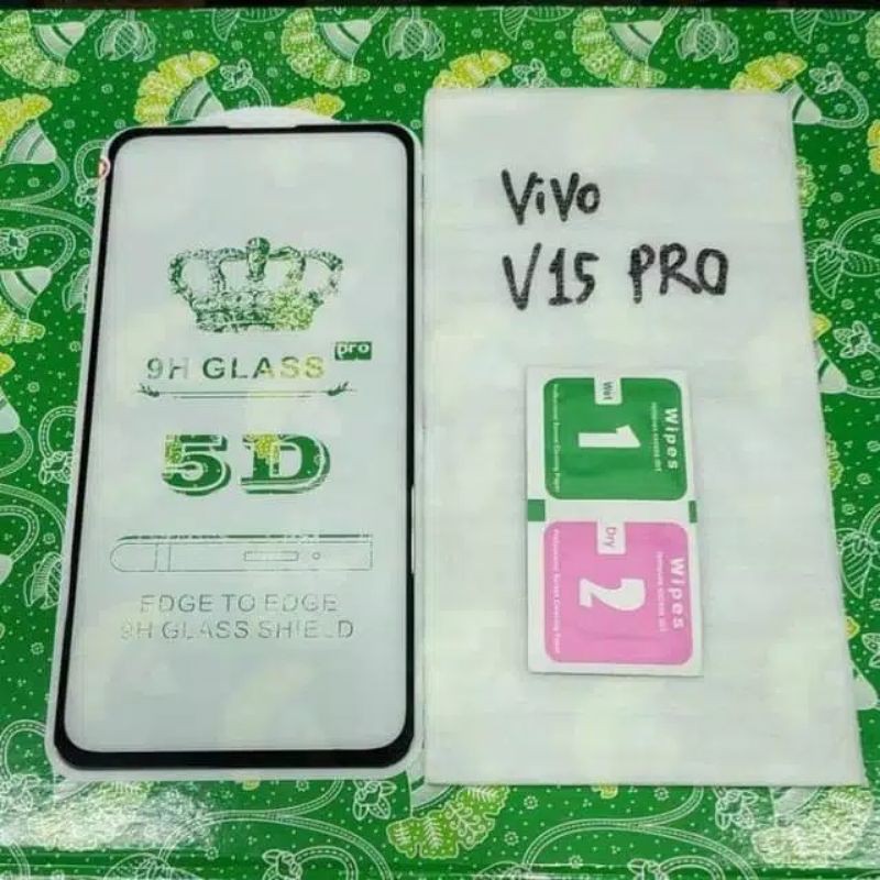 Tempered Glas Anti Gores Full Vivo V15 PRO