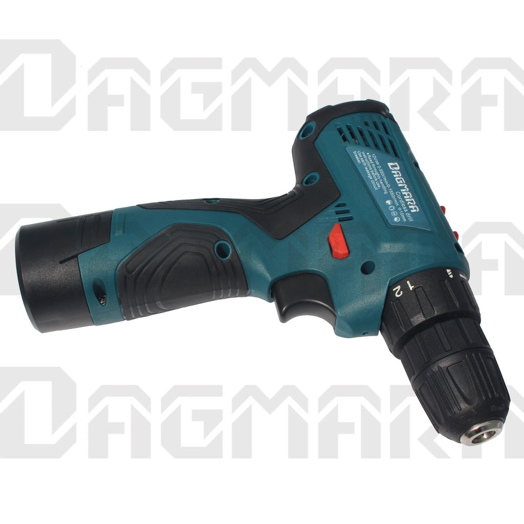 DAGMARA 12V Cordless Drill Set Mesin Bor Tangan Tanpa Kabel