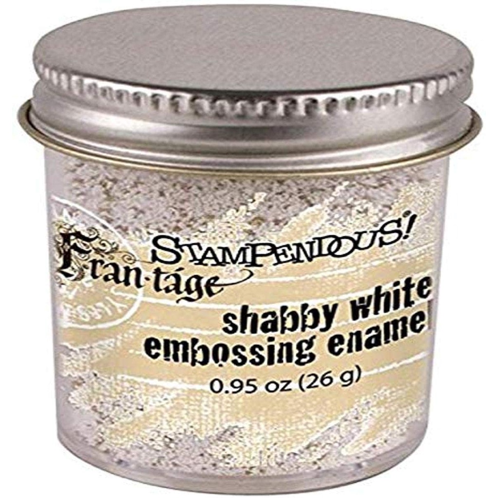 

STAMPENDOUS SHABBY WHITE EMBOSSING ENAMEL (FREG027)