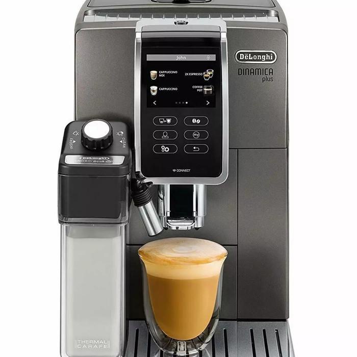 Spesialcook Delonghi Dinamica Plus, Fully Automatic Coffee Machine, Ecam37095T, Si Berkualitas