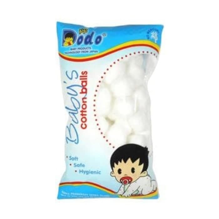 Dodo Cotton Balls Ball Kapas Bola Bulat Bayi isi 50 pcs