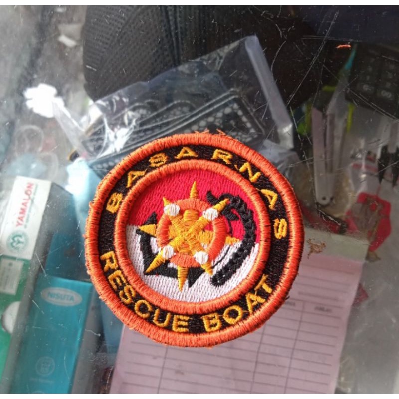 Jual Bordir Roda Basarnas Rescue boat Timbul | Shopee Indonesia