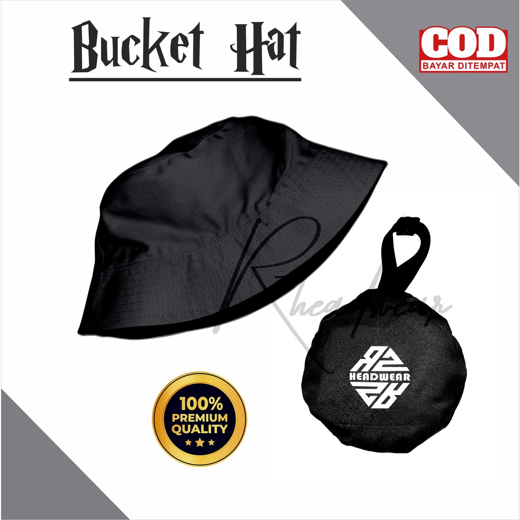 Topi Bucket Wanita Dewasa Bucket hat Pria Topi Gunung Adventure Thrift Mancing &amp; Hiking Bisa Di Lipat