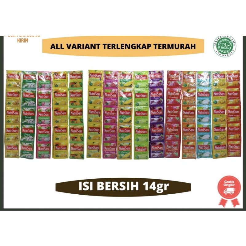 

Nutrisari renteng macam2 variant