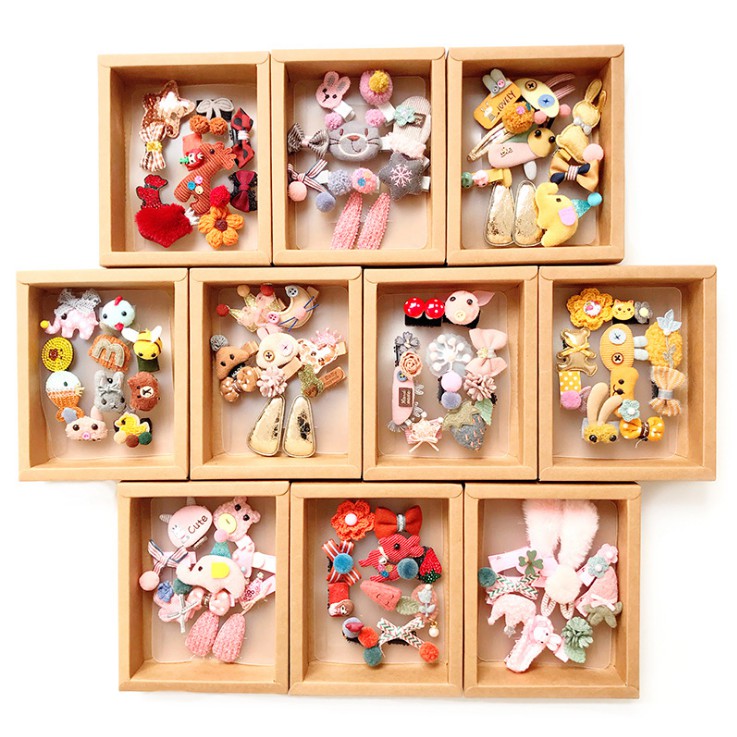 1 set 10 pcs Set jepit anak jepit rambut anak import 1 set 10 pcs Set jepit anak jepit rambut anak import