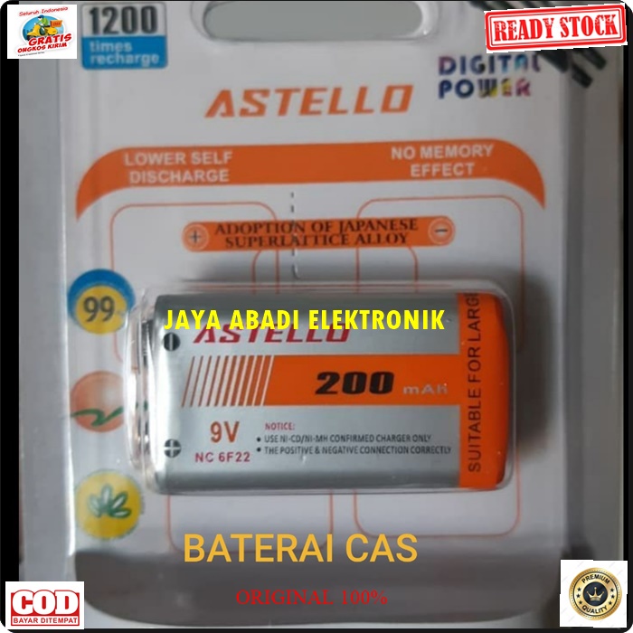 G285 ORIGINAL 9V VOLT BATERAI KOTAK ASTELLO CAS SEPASANG SET BATERRY BATERE BATERY BATU CASAN CHARGER CHARGE ULTRA POWER DC AC SPEAKER PORTABLE MINI MIC MIK LAMPU LED LITHIUM ION DLL ELEKTRIK ELEKTRONIK ORIGIN BATRAY MAINAN ASTELLO G285   ORIGINAL baterai